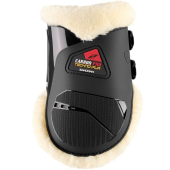 Bakskydd Carbon Pro Techno-Fur Svart