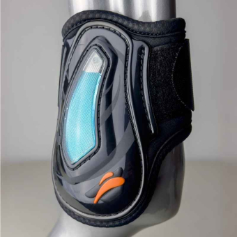 Strykkappor eAirshock Velcro Svart