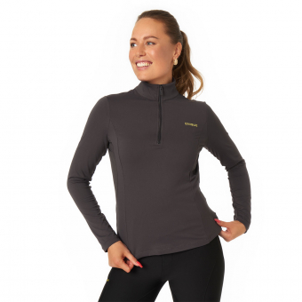 Ziptröja 1/4 Training Mörkgrå