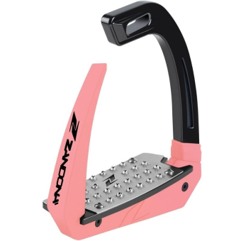 Säkerhetsstigbyglar Omnia Svart/Rosa