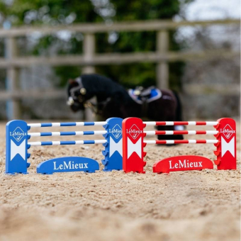 Jump Set Toy Pony Röd/Blå