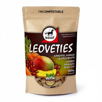 Hästgodis Leoveties Mango/Morot/Nypon 1kg