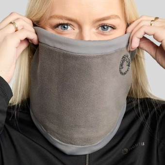 Halskrage MoEllie Fleece Crystals Grå