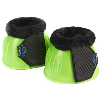 Boots Glossy PVC Fleece Grön