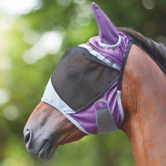 Flugmask Deluxe med Öron Lila