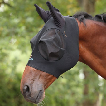 Flugmask Stretch med Öron Svart