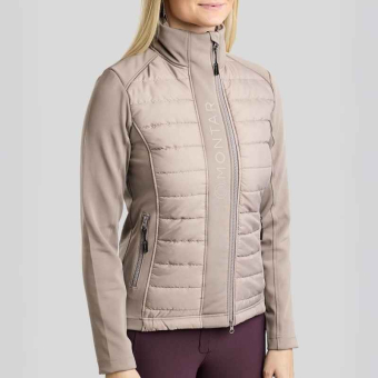 Hybridjacka Emma Softshell Pearl Grey