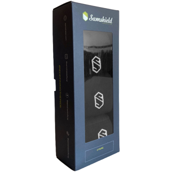 Ridstrumpor Balzane Blazon 3-pack Svart/Marinblå/Grå