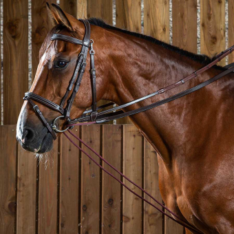 Gramantygel Rep/Läder 16mm WC Brun