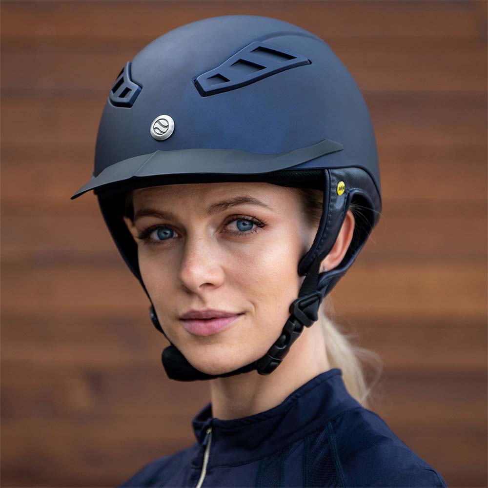 Back On Track Reithelm EQ3 Lynx – Mit MIPS-System, Justierrädchen, Größe S (50–53 Cm)