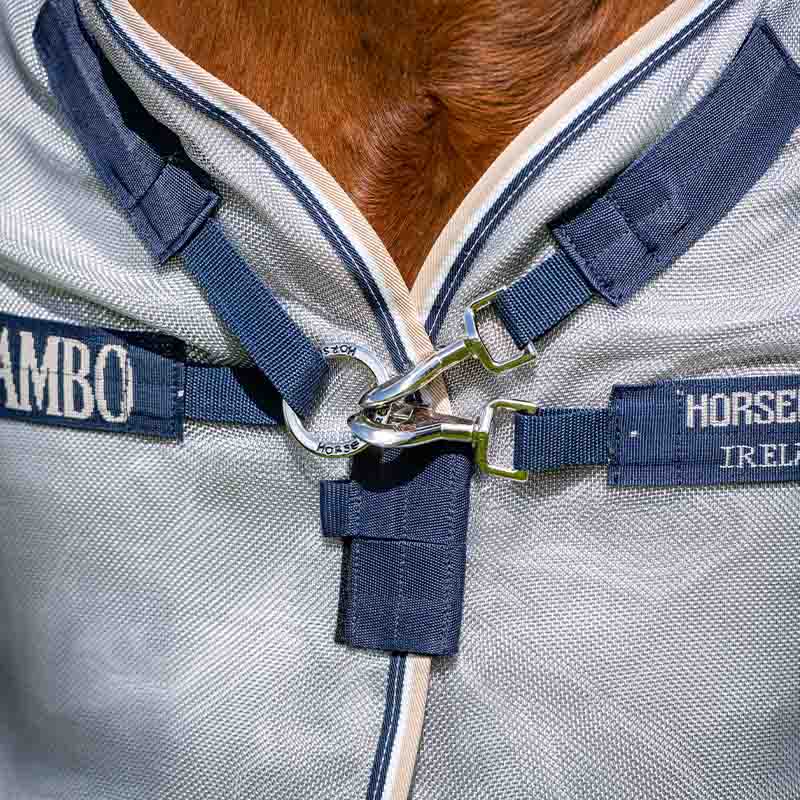 HORSEWARE RAMBO PROTECTOR Zilver-blauw | De Kroo Ruitersport