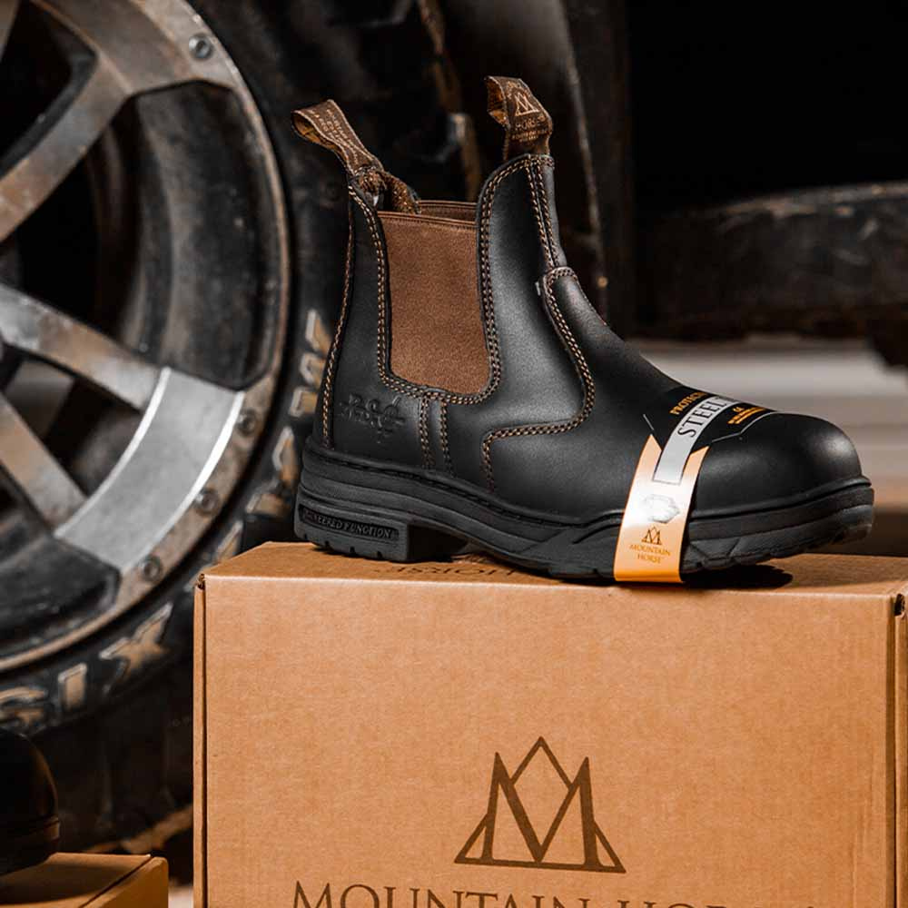 Jodhpur Protective Stålhätta Svart/Brun