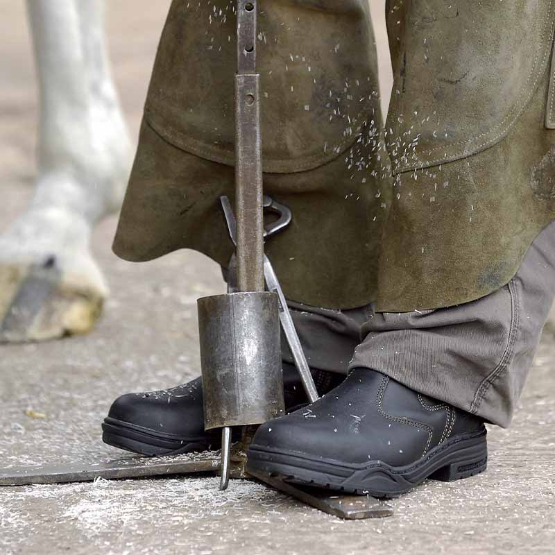 Jodhpur Protective Stålhätta Svart/Brun