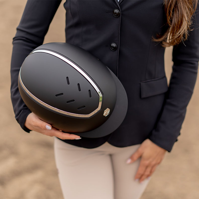 Ridhjälm Kylo Matte Svart/Silver