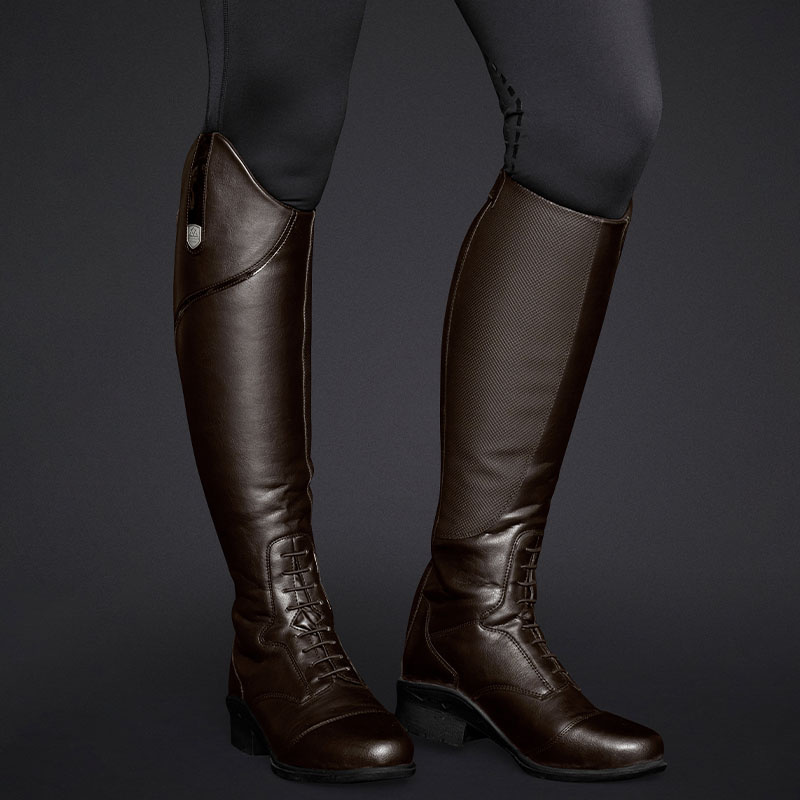 Ridstövlar Veganza Brun