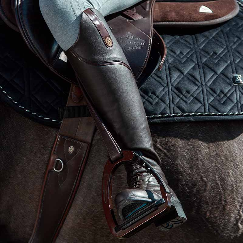 Ridstövlar Veganza Brun