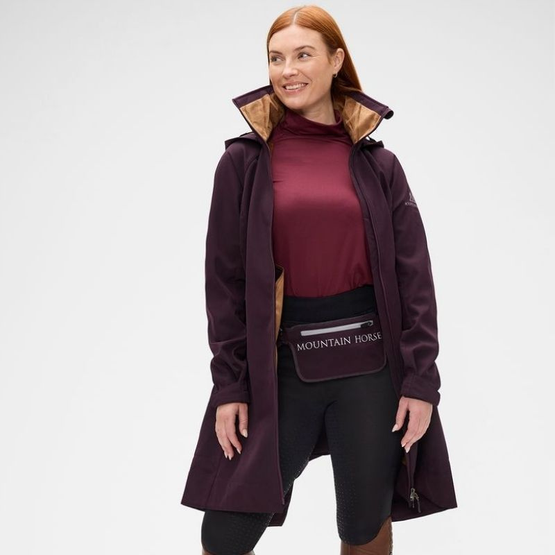 Ridparkas Stella Softshell Dark Bordeaux