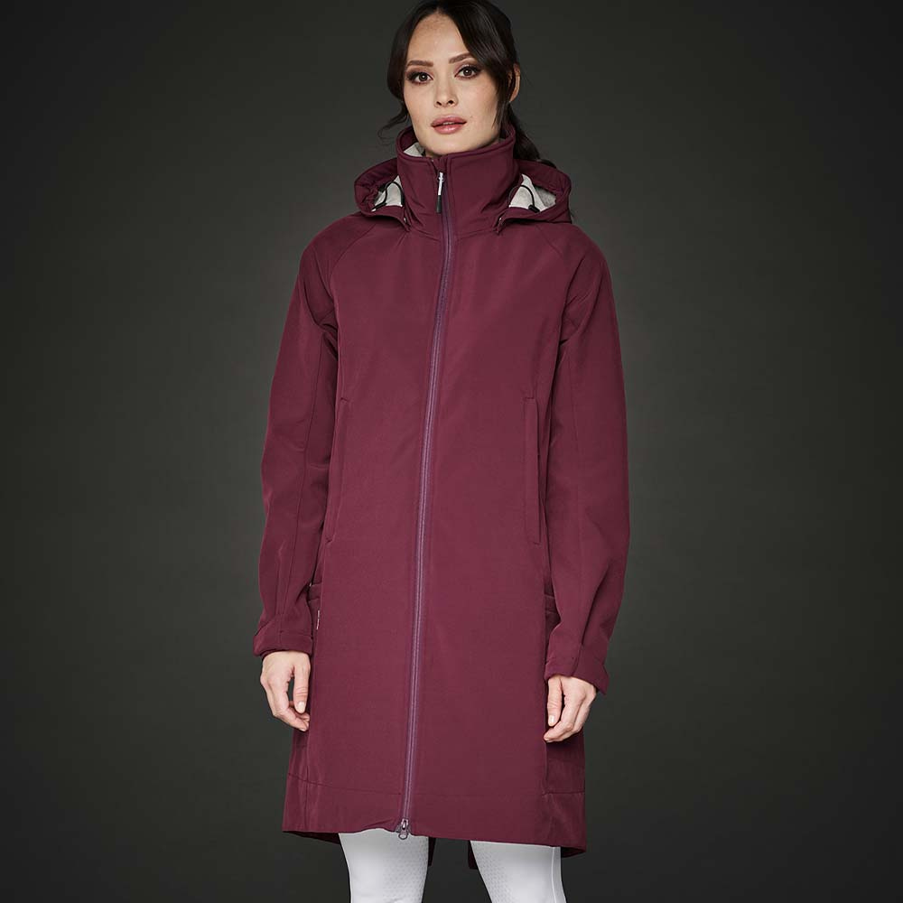 Ridkappa Stella Softshell Parka Burgundy