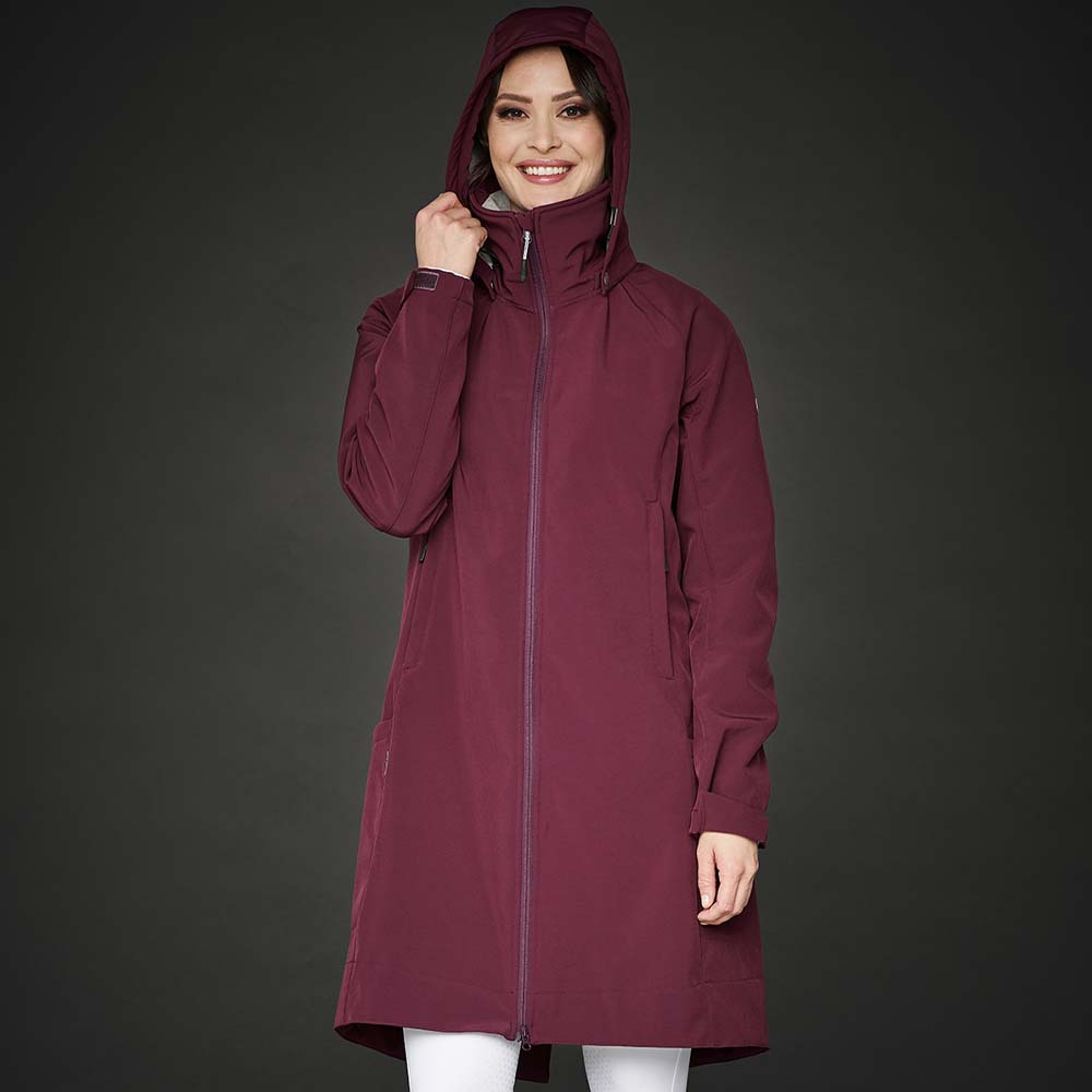 Ridkappa Stella Softshell Parka Burgundy
