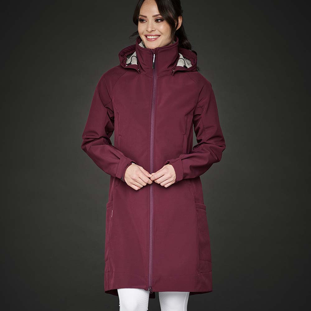 Ridkappa Stella Softshell Parka Burgundy