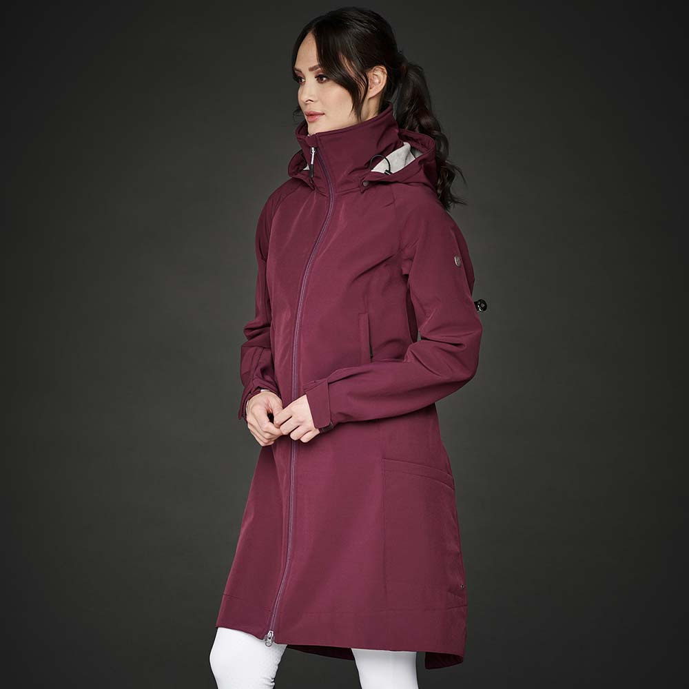 Ridkappa Stella Softshell Parka Burgundy
