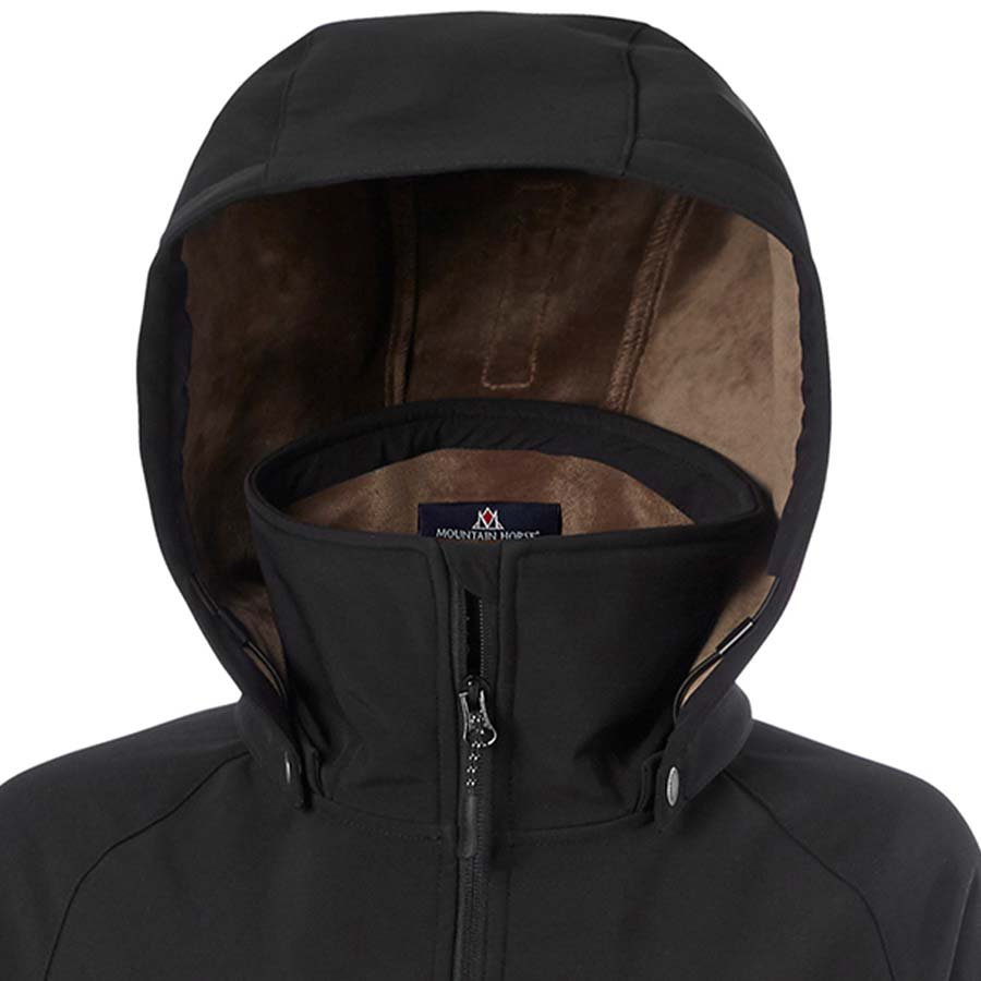 Ridkappa Stella Softshell Parka Svart