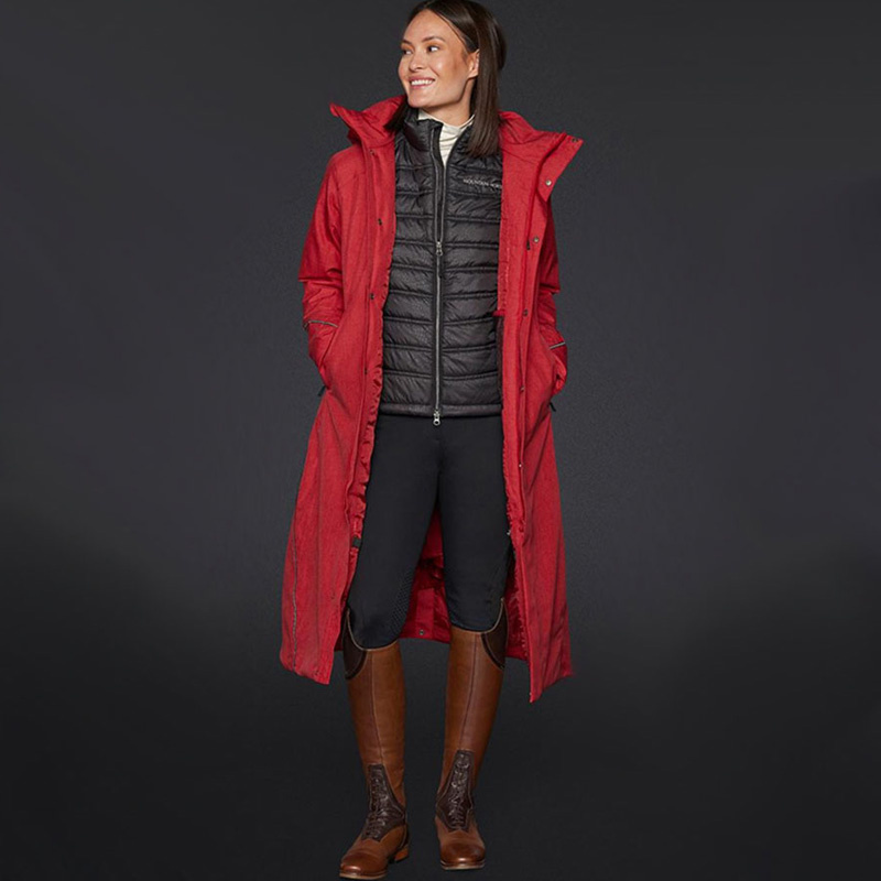 Ridkappa Felicia Padded Röd