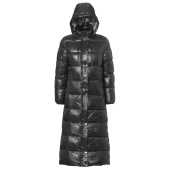 Lång Ridkappa Irma Svart Lång Ridkappa Irma Svart