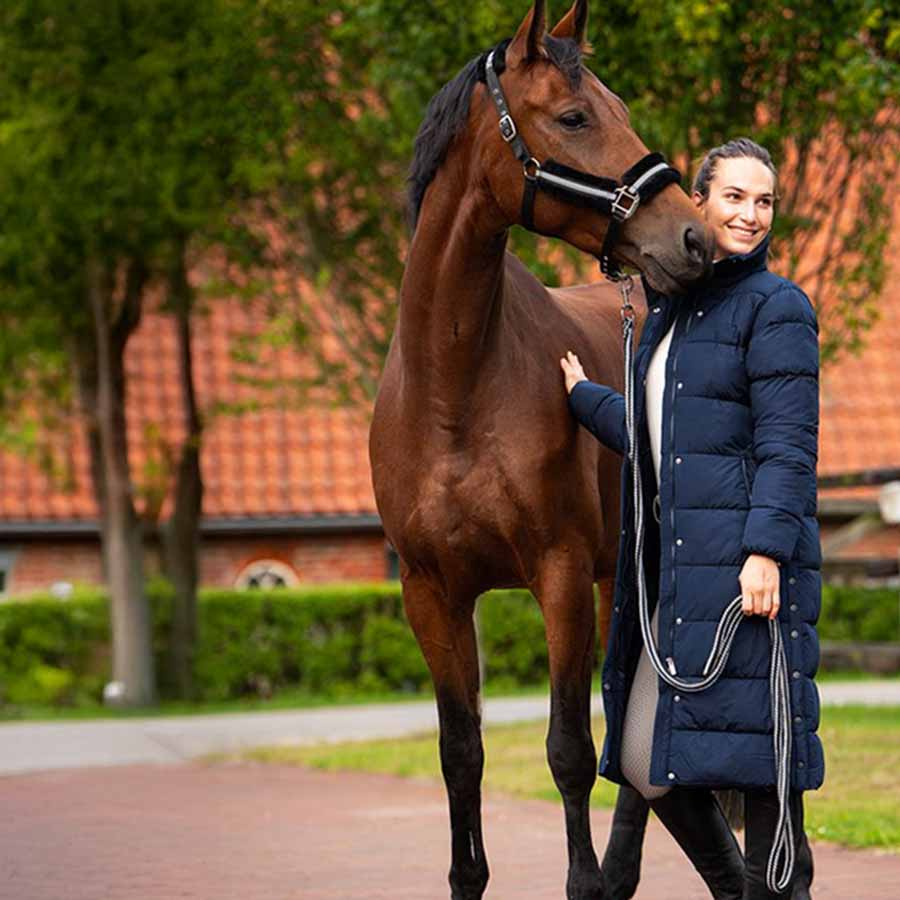 Ridkappa Team Marinblå