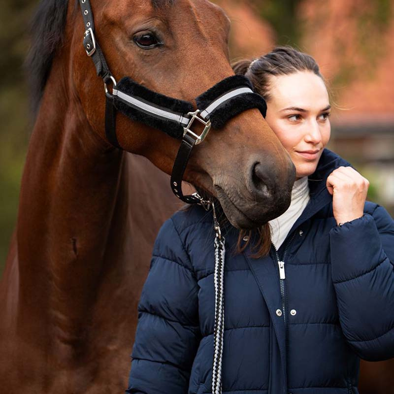 Ridkappa Team Marinblå