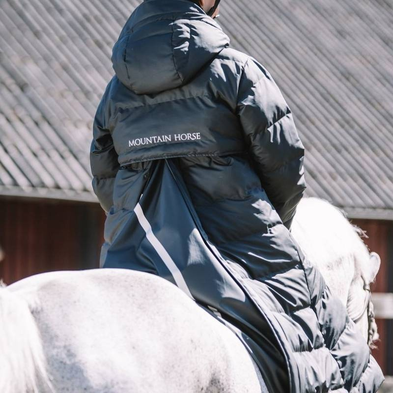 Ridkappa Blizz Padded Raincoat Svart