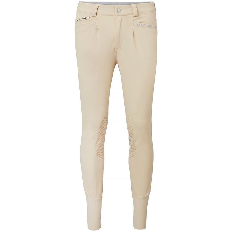 Ridbyxor Herr Edward Knee Grip Beige