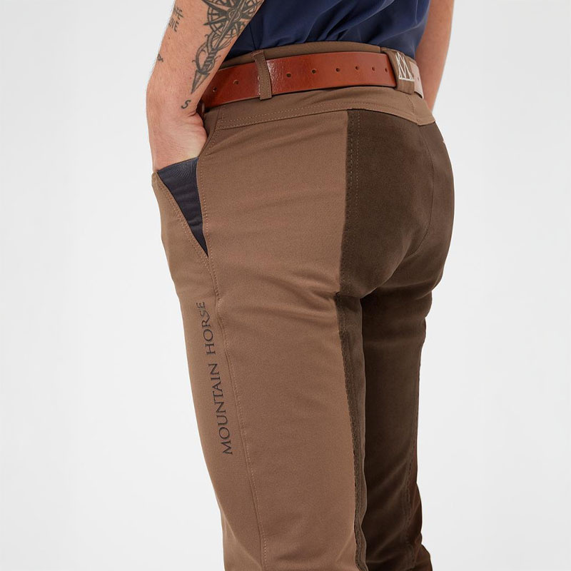 Ridbyxor Herr Baldur Jodhpurs Full Grip Taupe