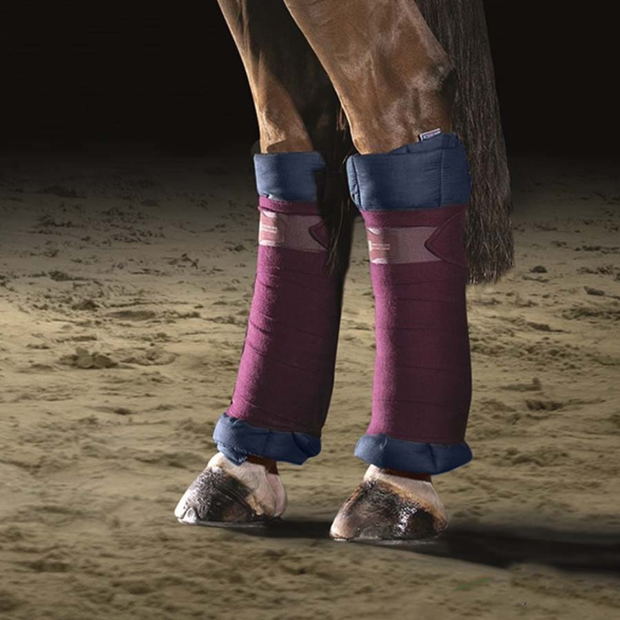 Quilted Bandageunderlägg 4-p Marinblå