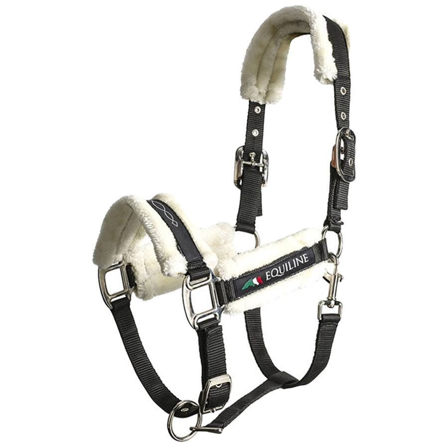 Grimma Med Fårskinn Tom Svart