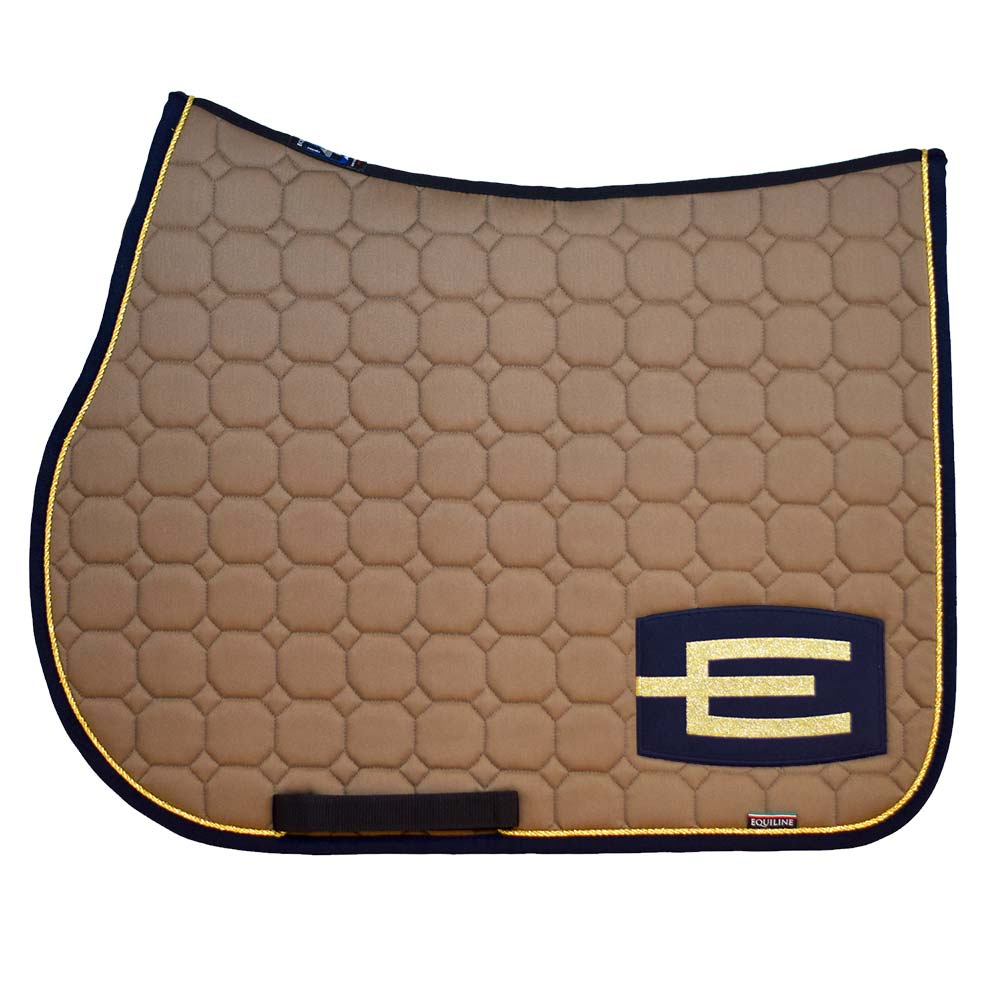 Schabrak E-logga Cappuccino Marin/Guld