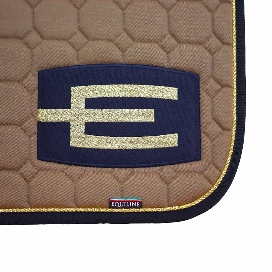 Schabrak E-logga Cappuccino Marin/Guld