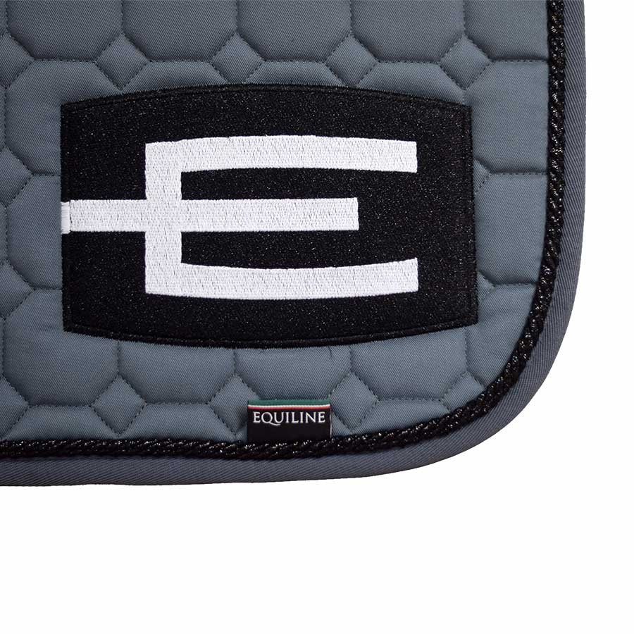 Schabrak E-logga Grå Glittersvart/Vit