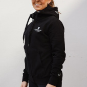 Collegetröja Classic Unisex Svart Collegetröja Classic Unisex Svart