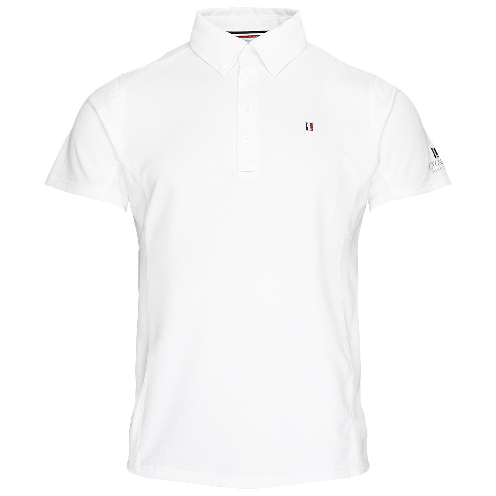 Tävlingströja Barn/Junior Classic Short Sleeve Boys Vit