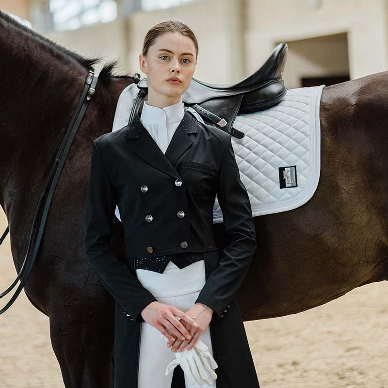 Dressyrschabrak Classic Vit