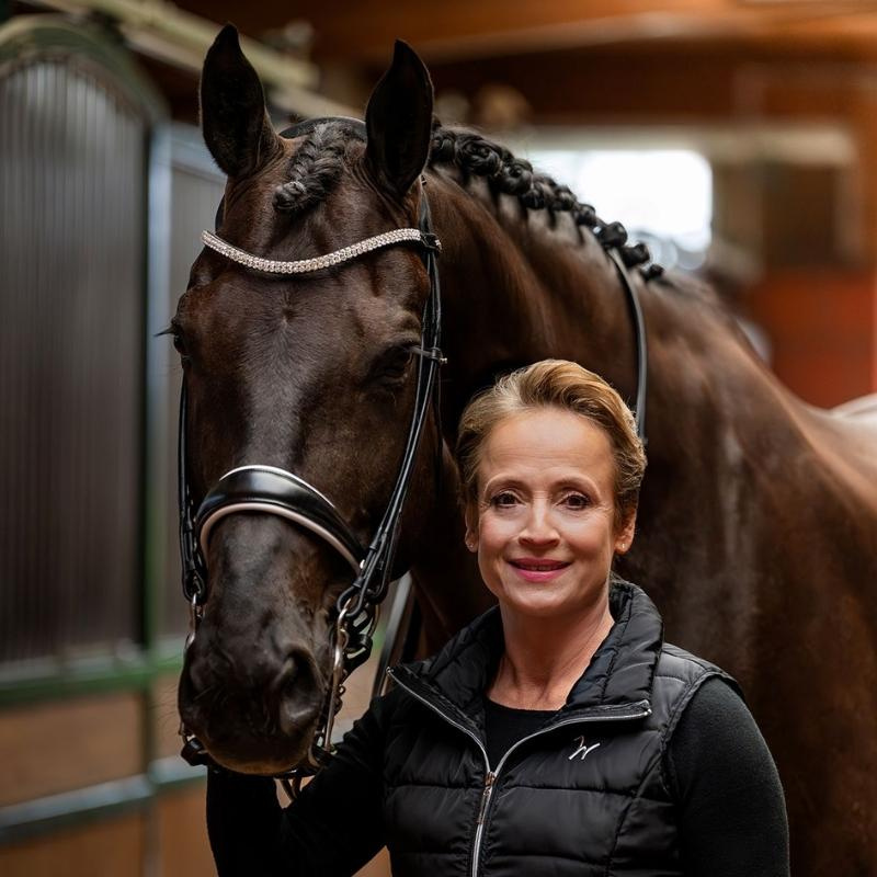 Kandarträns Isabell Werth Bella Rose Svart/Vit