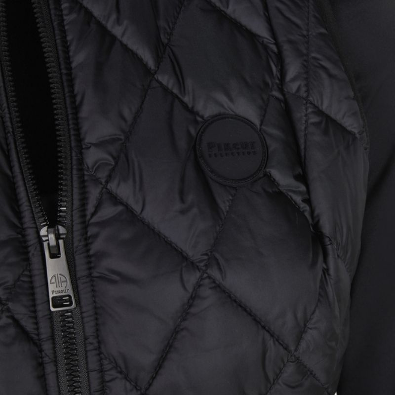 Väst Quilted Selection Svart