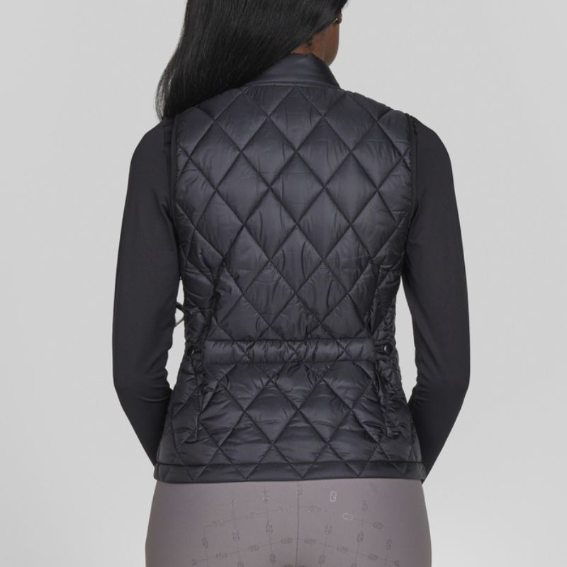 Väst Quilted Selection Svart