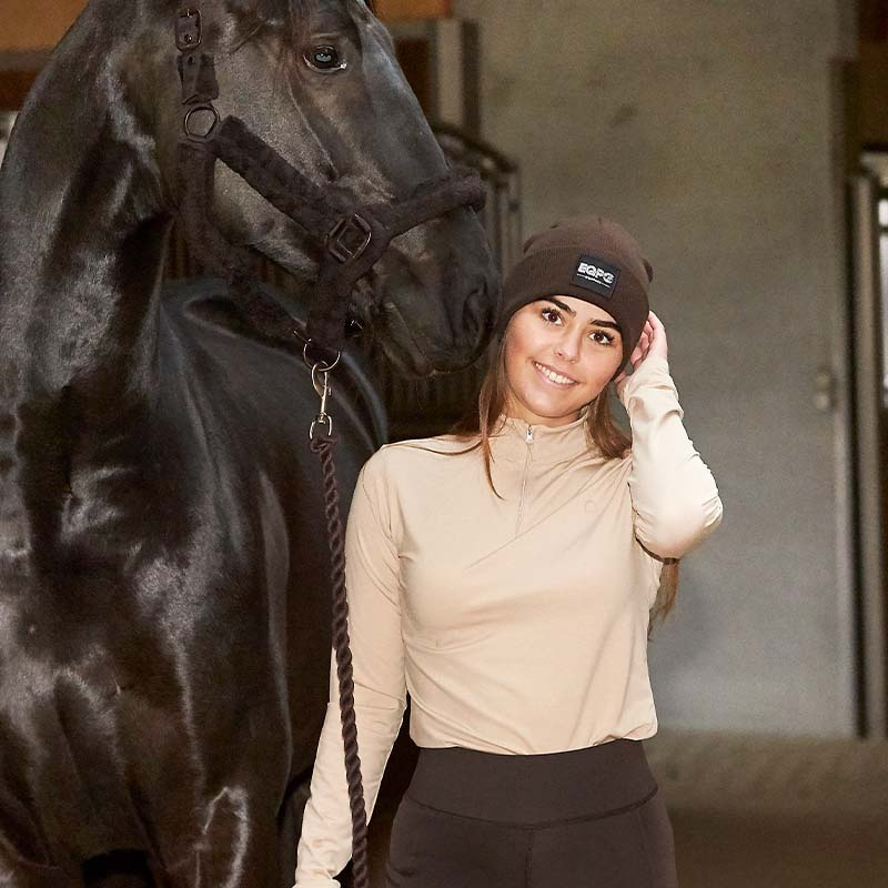 Funktionströja Kolyma 1/4 Zip Natur