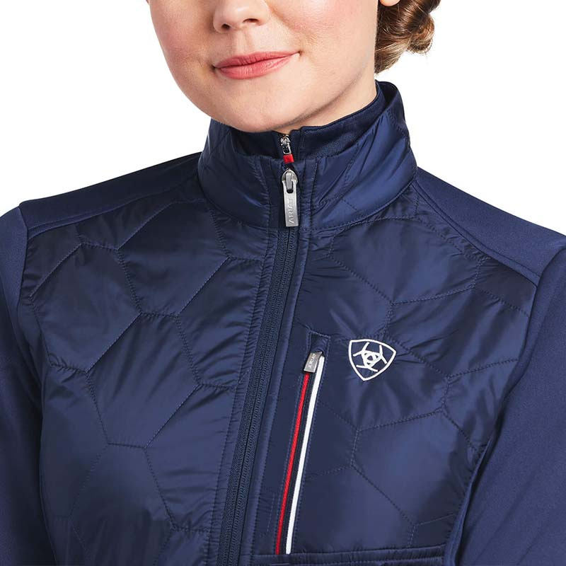 Ridjacka Fusion Insulated Team Marinblå