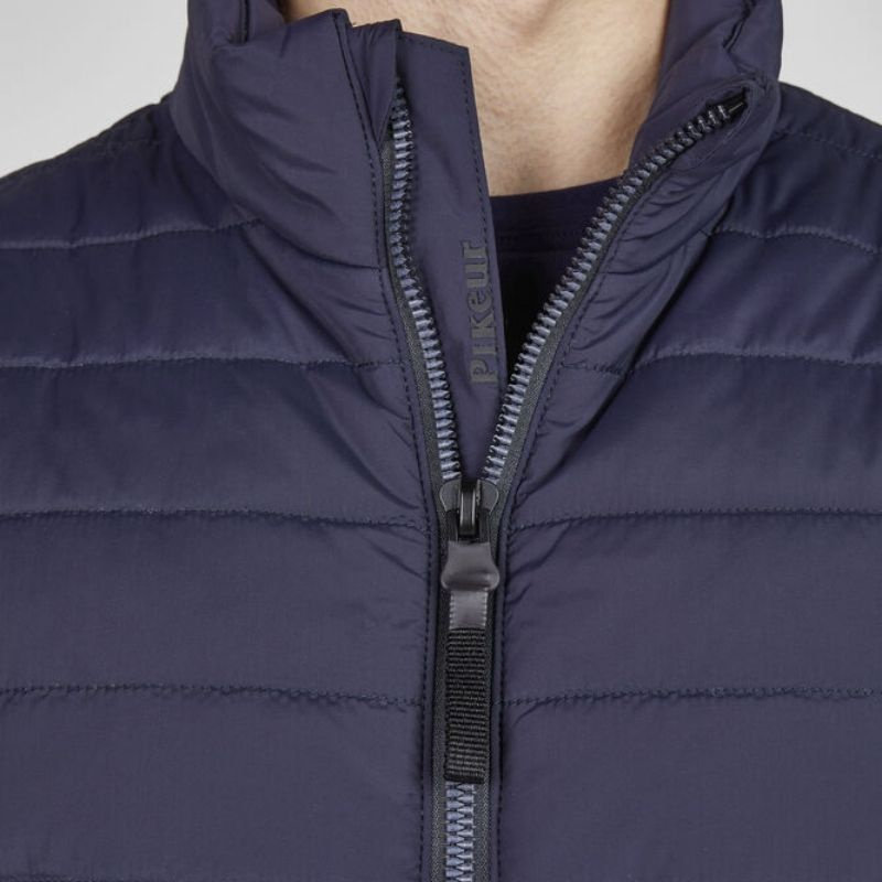 Väst Quilted Core Men Marinblå