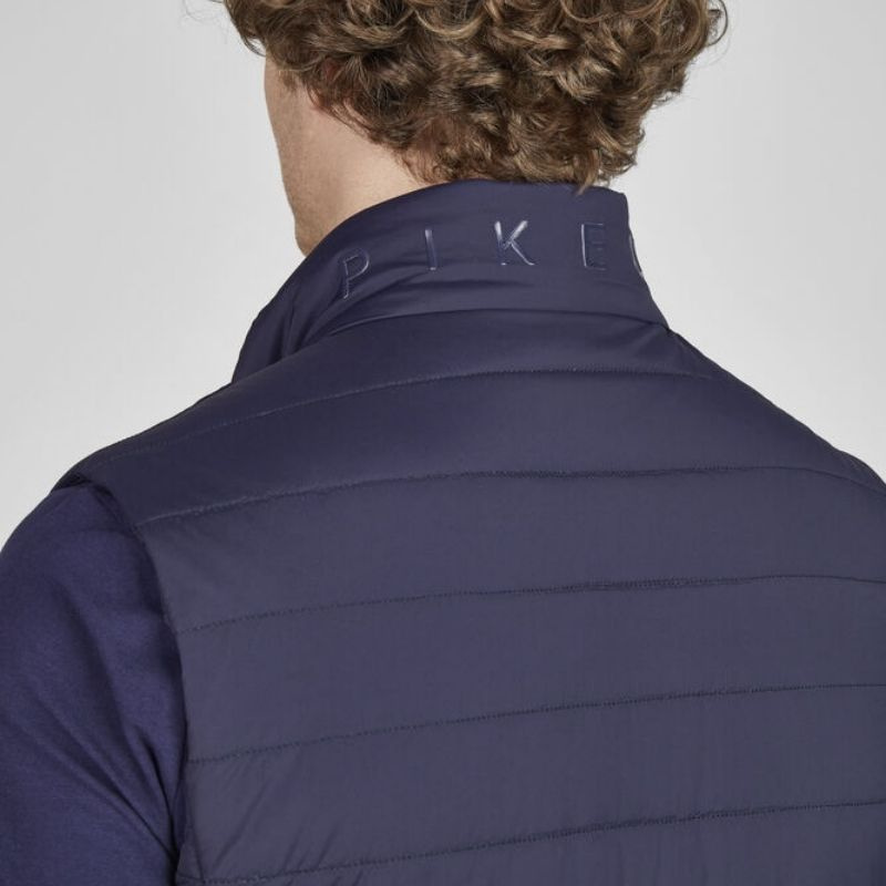 Väst Quilted Core Men Marinblå