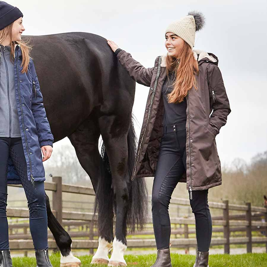 Ridparkas Jenna Brun