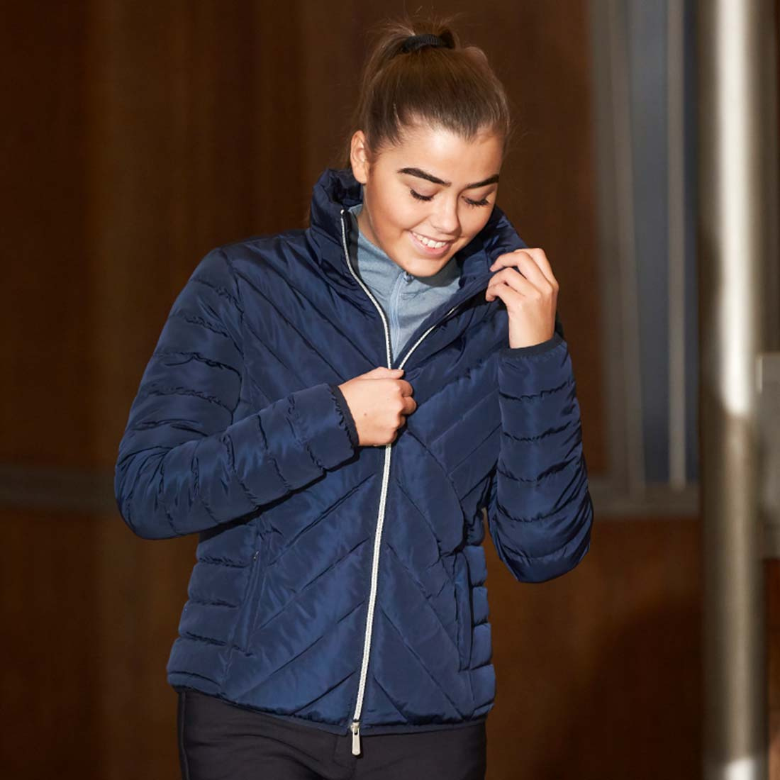 Ridjacka Jodie Marinblå